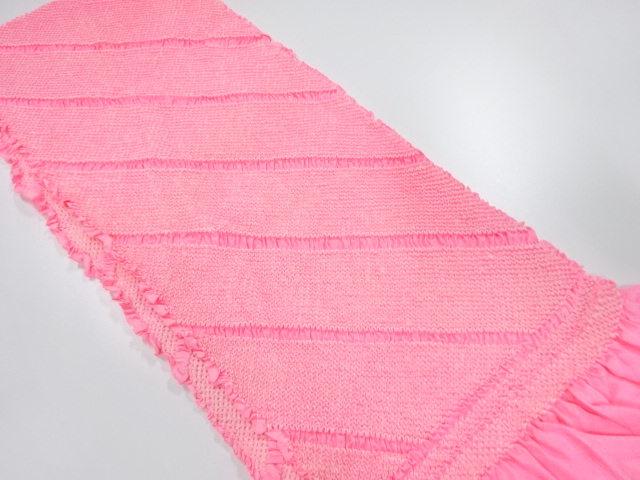 JAPANESE OBIAGE FOR FURISODE / SHIBORI / SILK